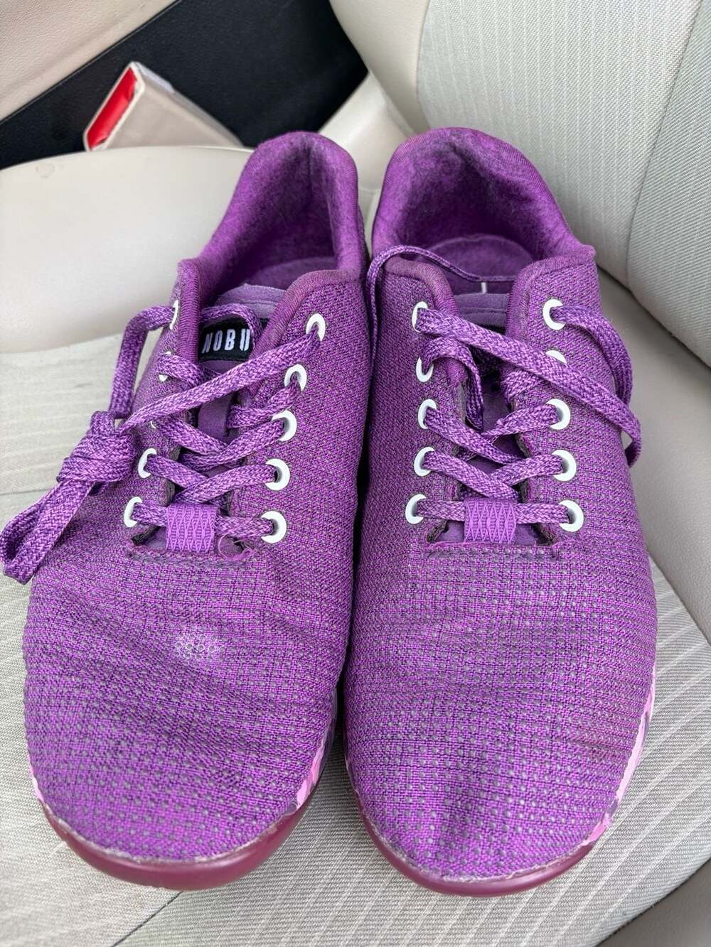 NOBULL Superfabric Trainer Purple Heather Camo Training Shoes - Picture 4 of 7